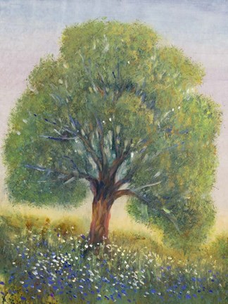 Framed Standing in the Field II Print