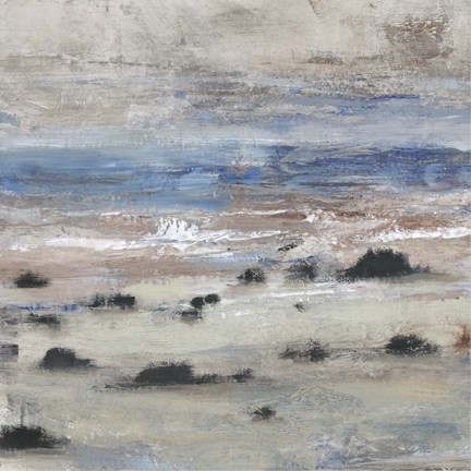 Framed Tempest of the Sea I Print