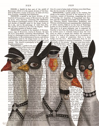 Framed Geese Guys Book Print Print