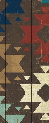 Framed Native Tapestry Panel II Print