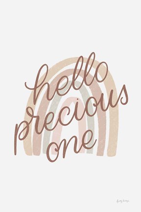 Framed Boho Nursery III Print