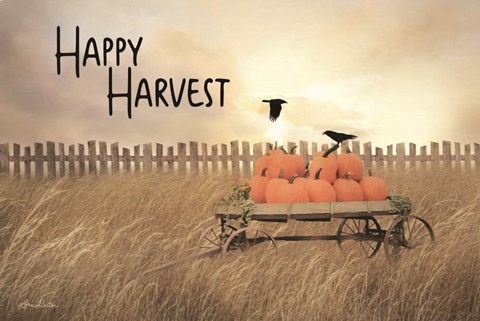 Framed Happy Harvest Print