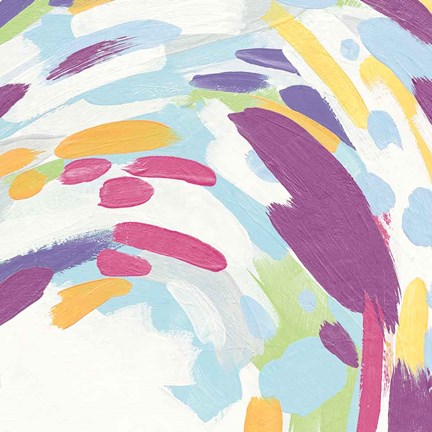 Framed Laughter II Bright Print