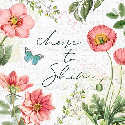 Framed Studio Botanicals V Green Print