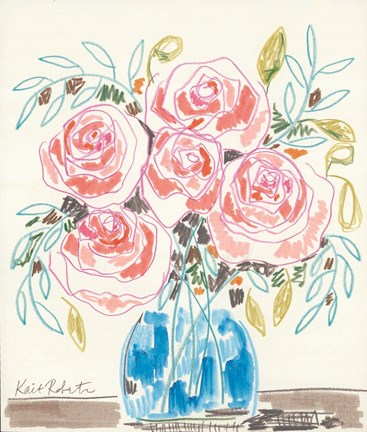 Framed Much Love Print