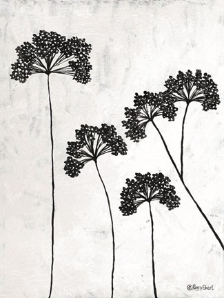 Framed Queen Anne&#39;s Lace II Print