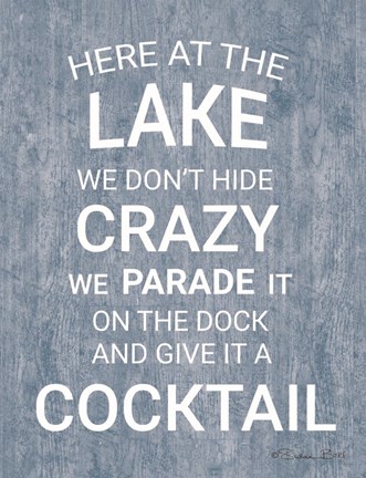 Framed At the Lake Print