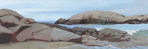 Framed Warrens Point Winter Crop Print