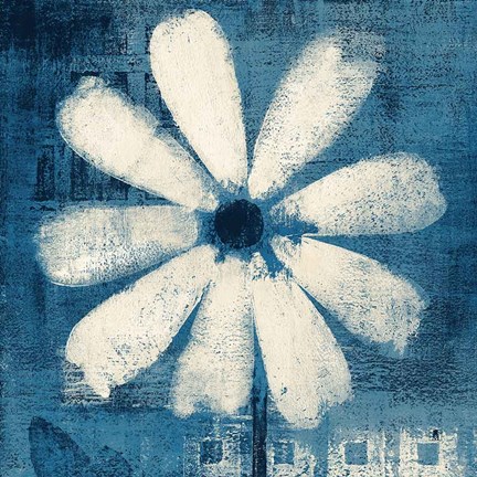 Framed Daisy for Belinda Blue Print