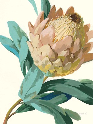 Framed Jewel of the Garden I Print