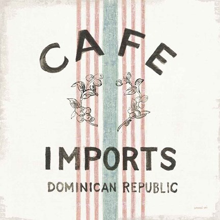 Framed Wake Me Up Coffee Sack II Print