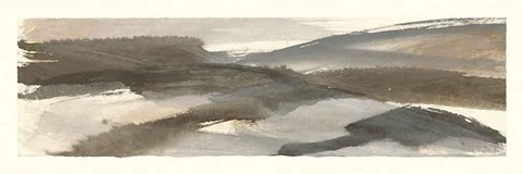 Framed Brushscape V Print