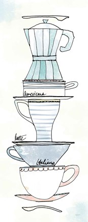 Framed Good Brew X Pastel Print