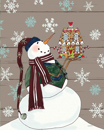 Framed Baked with Love II no Words Print