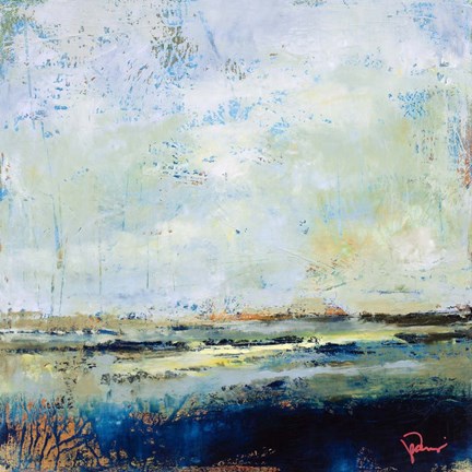 Framed Low Tide Print