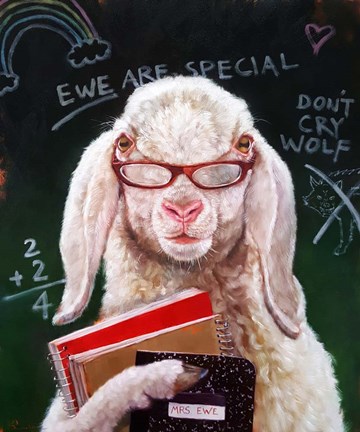 Framed Back To School Print