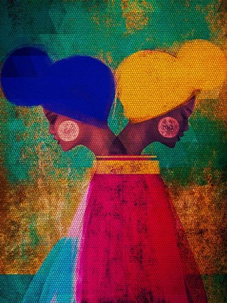 Framed Easy Ease (Vibrant) Print