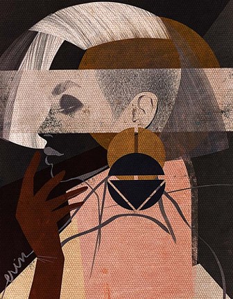 Framed Face Off No. 2 Print