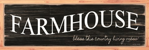 Framed Farmhouse - My Home Sweet Home Print