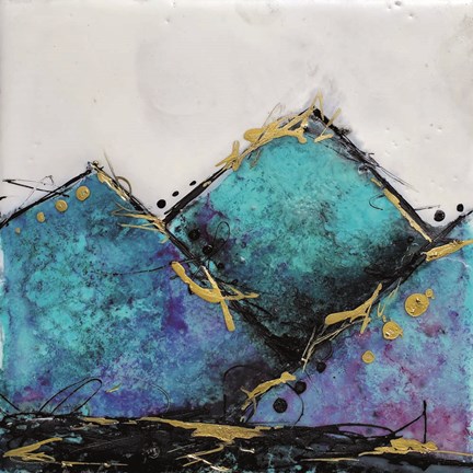 Framed In Mountains or Valleys 1 Print