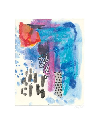 Framed Waterfall II Print