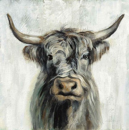 Framed Highland Cow Print