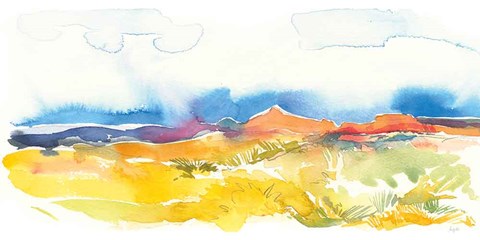 Framed Mesa View I Print