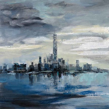 Framed Manhattan Winter Print