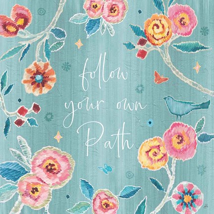 Framed My Bohemian Life VI Color Print