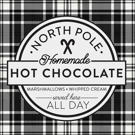 Framed Plaid Holidays II Print