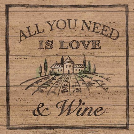 Framed Sweet Vines VII Print