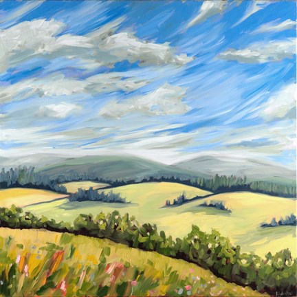 Framed Wildeflower Meadow Print