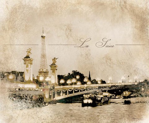 Framed Le Pont Alexandre Print