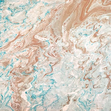 Framed Wild Lagoons Abstract Print