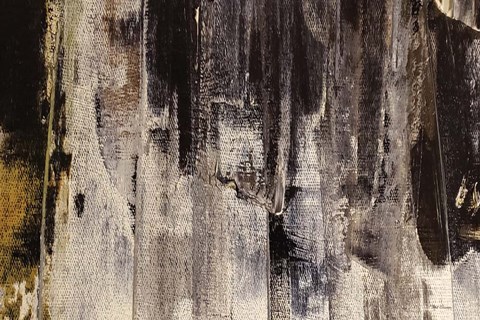 Framed Neutral Stripes II Print