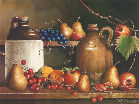 Framed Passion for Fruit Print