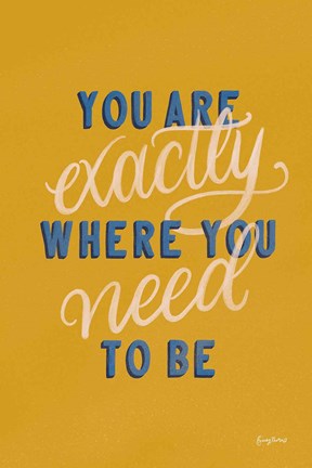 Framed Encouraging Words - Exactly Print