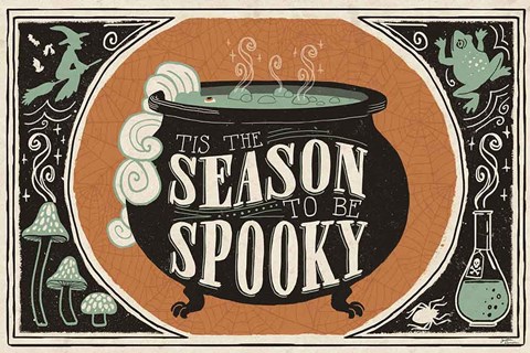 Framed Scaredy Cats I Print