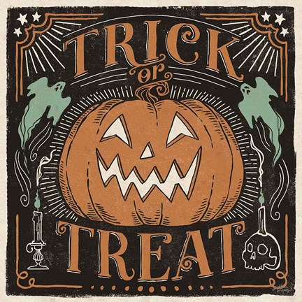 Framed Scaredy Cats II Print