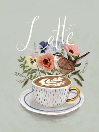 Framed Early Bird II Print