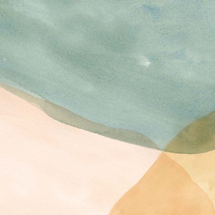 Framed Pastel Color Study IV Print