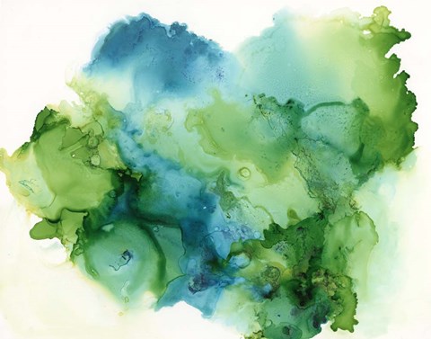 Framed Leafy II Print