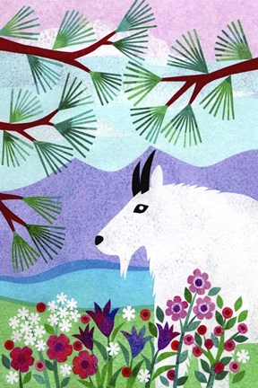 Framed Forest Creatures V Print