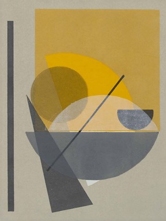 Framed Homage to Bauhaus II Print