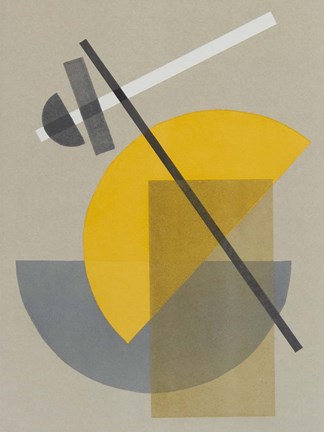Framed Homage to Bauhaus IV Print