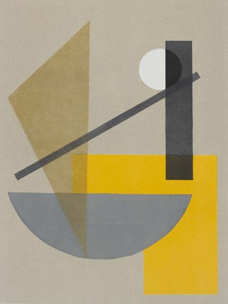 Framed Homage to Bauhaus VII Print