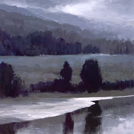 Framed Shimmering Light Print