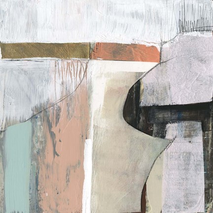 Framed Sweet Collage I Print