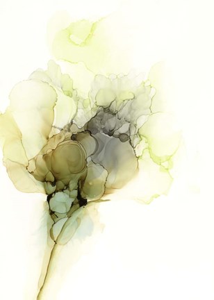 Framed Fluid Bloom I Print