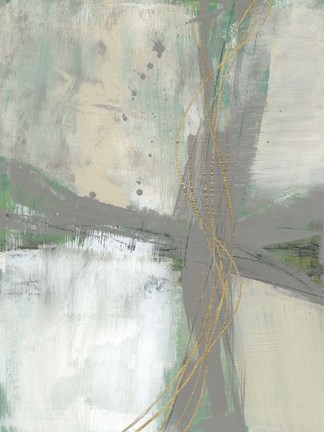 Framed Golden Weave II Print